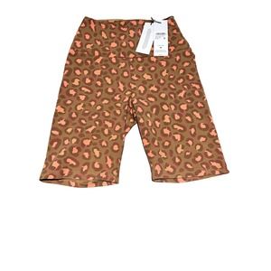 UGG Activewear Bike Shorts, Animal Print, Organic Cotton, Sz XS, NWT